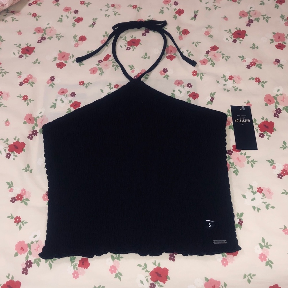 HOLLISTER black halter top